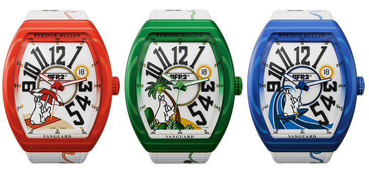 法穆蘭FRANCK MULLER × #FR2 Vanguard Beach限量腕錶