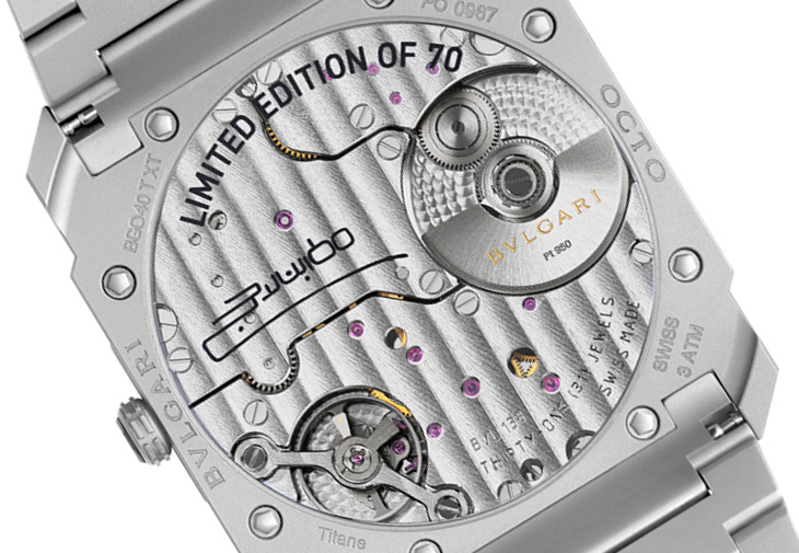 BVLGARI寶格麗Mattar Bin Lahej x Octo Finissimo 限量版超薄聯名腕錶