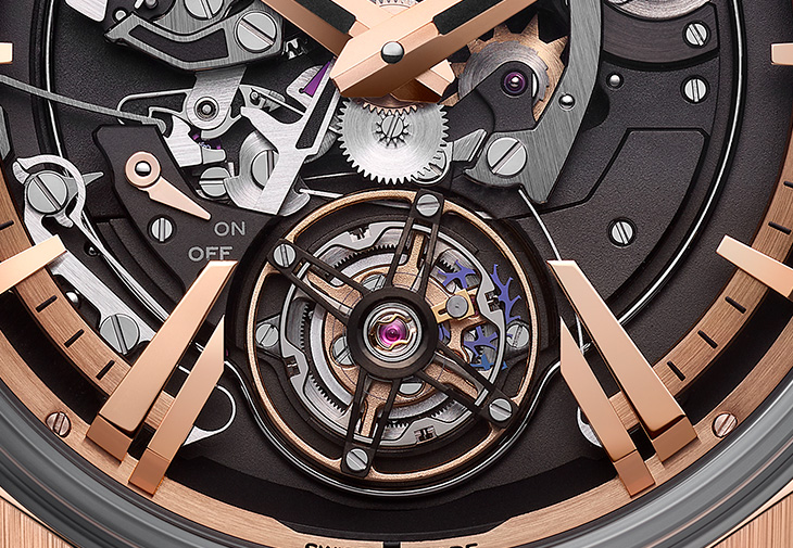 ULYSSE NARDIN雅典錶Blast Hourstriker單問報時飛行陀飛輪腕錶