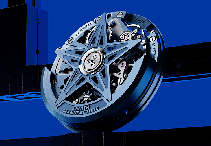 ZENITH真力時DEFY Skyline天際線鏤空計時腕錶