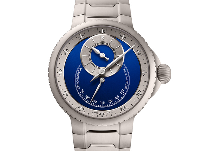 CHRONOSWISS瑞寶Pulse One Blue