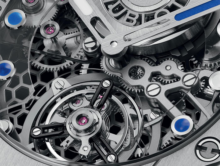 HUBLOT宇舶Big Bang Samuel Ross陀飛輪碳纖維腕錶