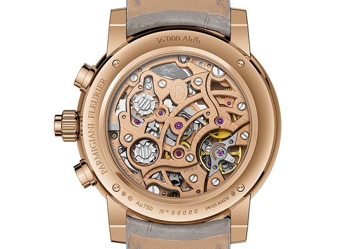 PARMIGIANI FLEURIER帕瑪強尼Toric雙秒追針玫瑰金計時碼錶