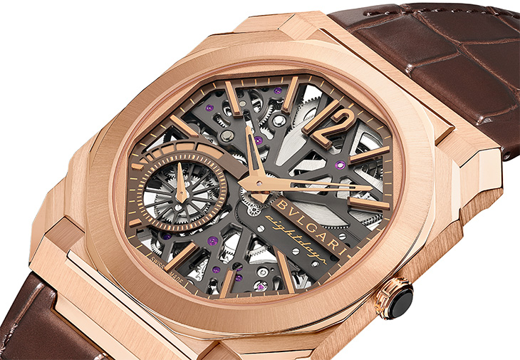 BVLGARI寶格麗Octo Finissimo Skeleton 8 Days鏤空八日鍊腕錶