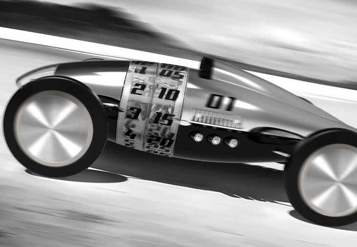 L’Epée 1839 Belly Tank Racer賽車座鐘