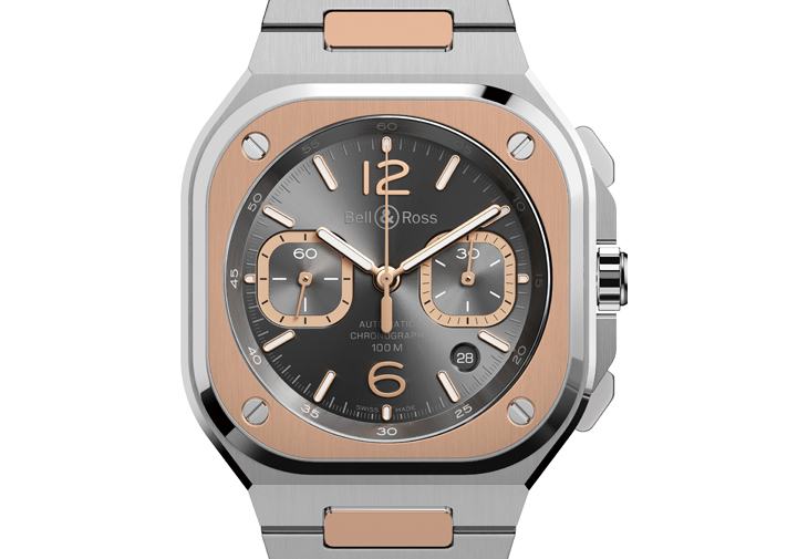 柏萊士BELL&ROSS BR05 Grey Steel & Gold