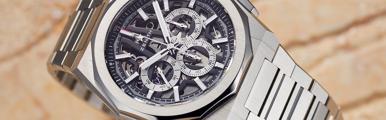 ZENITH真力時Defy Skyline天際線鏤空計時腕錶