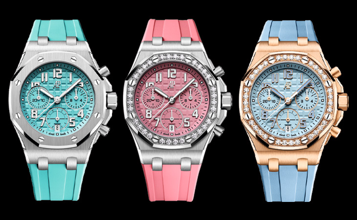 AUDEMARS PIGUET愛彼37毫米Royal Oak Offshore皇家橡樹離岸型系列自動上鏈計時碼錶