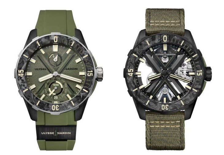 雅典錶 ULYSSE NARDIN Diver 潛水錶 DIVER NET腕錶OPS款 DIVER X 鏤空腕錶OPS款