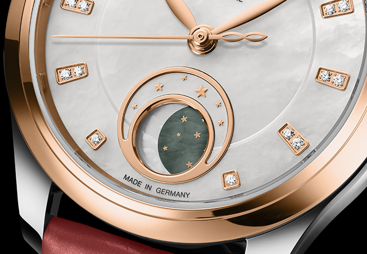 GLASHÜTTE ORIGINAL格拉蘇蒂原創Serenade Luna小夜曲月相腕錶