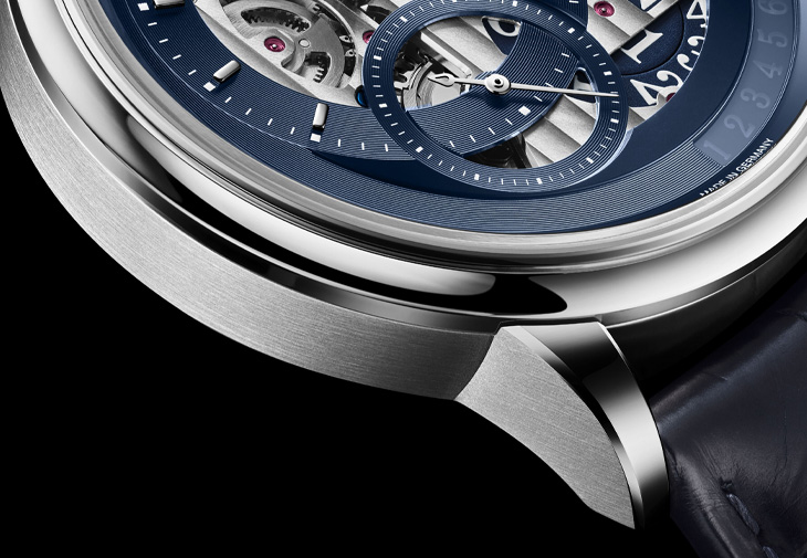 GLASHÜTTE ORIGINAL格拉蘇蒂原創PanoMaticCalendar偏心年曆腕錶鉑金限量版