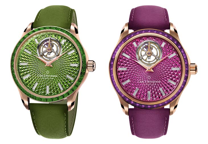 寶齊萊 限量版 馬利龍雙外緣陀飛輪腕錶 CARL F. BUCHERER