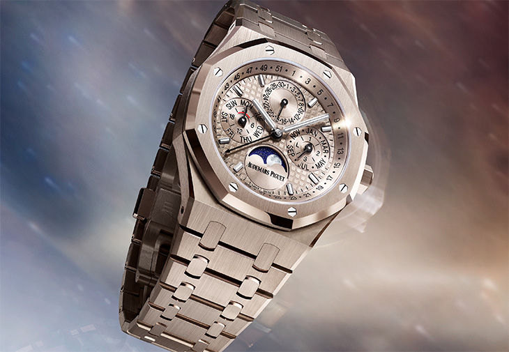 AUDEMARS PIGUET愛彼Royal Oak皇家橡樹系列自動萬年曆「150週年紀念」限量腕錶