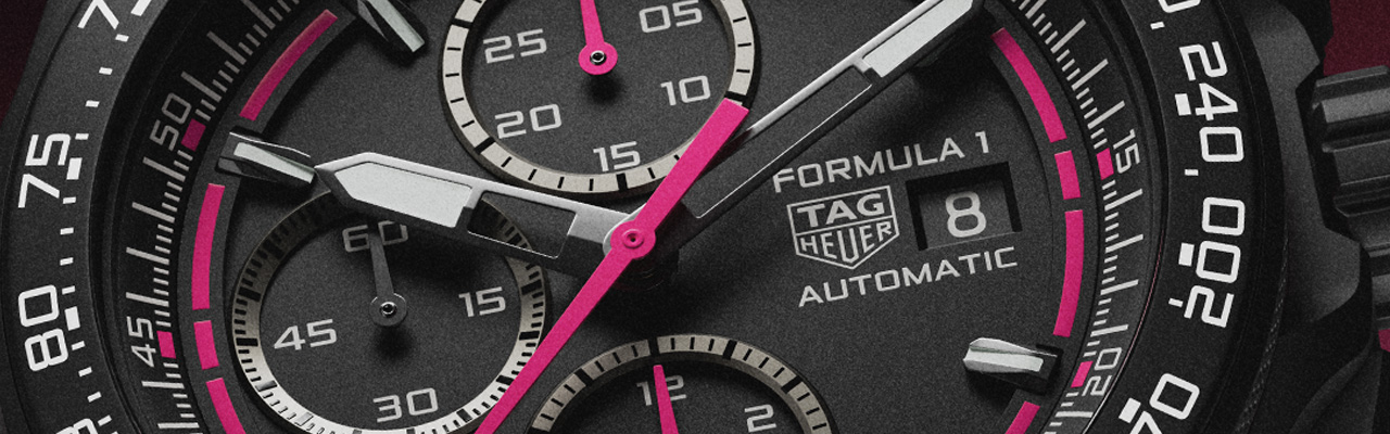 TAG Heuer泰格豪雅Formula 1腕錶螢光粉限量版