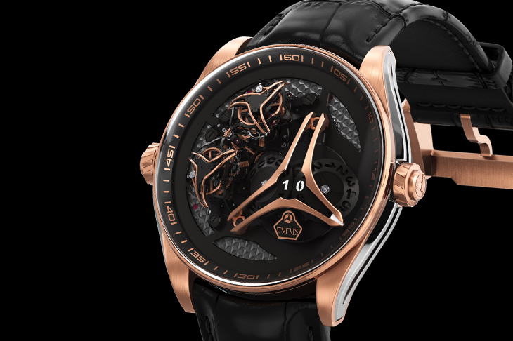 CYRUS賽瑞Etheral行星軌道式雙陀飛輪腕錶