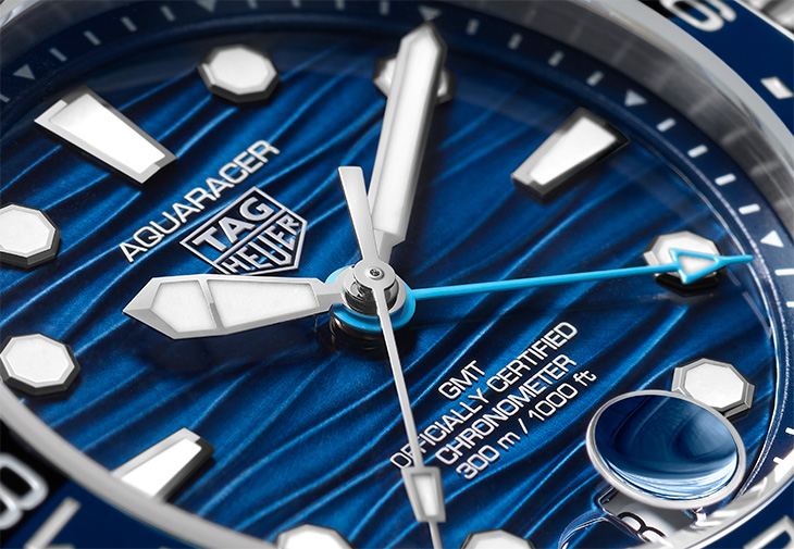 TAG HEUER泰格豪雅Aquaracer Professional 300 GMT