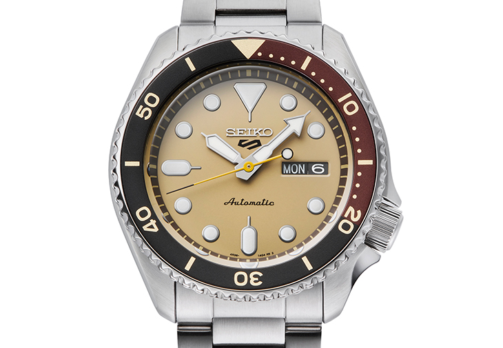 Seiko 5 Sports「珍珠奶茶」台灣限定款