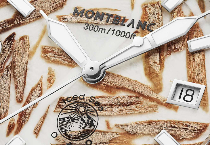 MONTBLANC萬寶龍Iced Sea系列全新日期顯示自動零氧腕錶限量版700