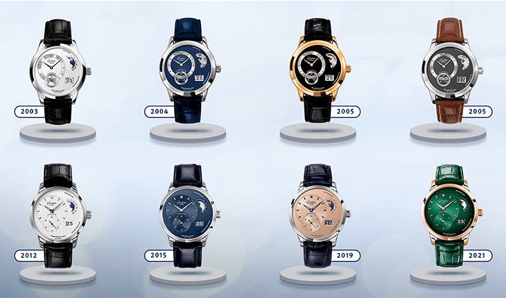 格拉蘇蒂原創GLASHÜTTE ORIGINAL PanoMaticLunar偏心月相腕錶