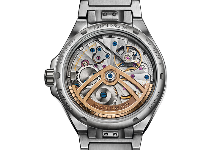 ARNOLD & SON亞諾錶Longitude Titanium航海家鈦金屬腕錶