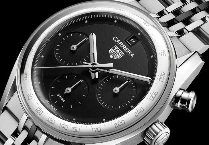 TAG HEUER泰格豪雅Carrera Chronograph x fragment藤原浩聯名限量版計時腕錶