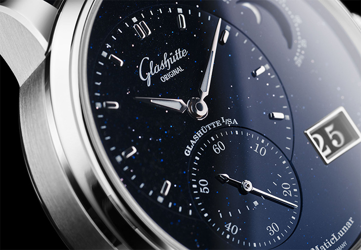 GLASHÜTTE ORIGINAL PanoMaticLunar偏心月相180週年紀念版