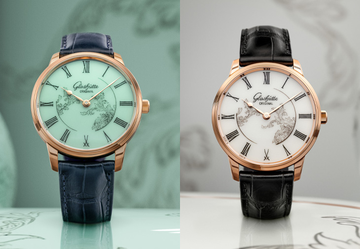 GLASHÜTTE ORIGINAL格拉蘇蒂原創 x MEISSEN Senator Meissen議員麥森腕錶