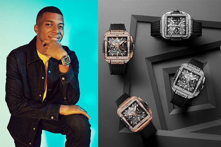 奢華高階運動錶 宇舶Square Bang Unico計時碼錶鑽圈款、滿鑽款