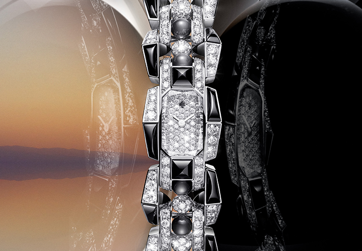 CARTIER Clash [Un]limited黑曜石鑽石腕錶小型款