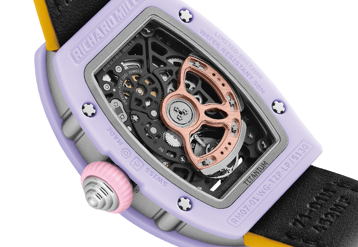 RICHARD MILLE RM 07-01彩色陶瓷腕錶