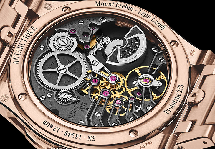 CZAPEK & CIE Antarctique Mount Erebus Green