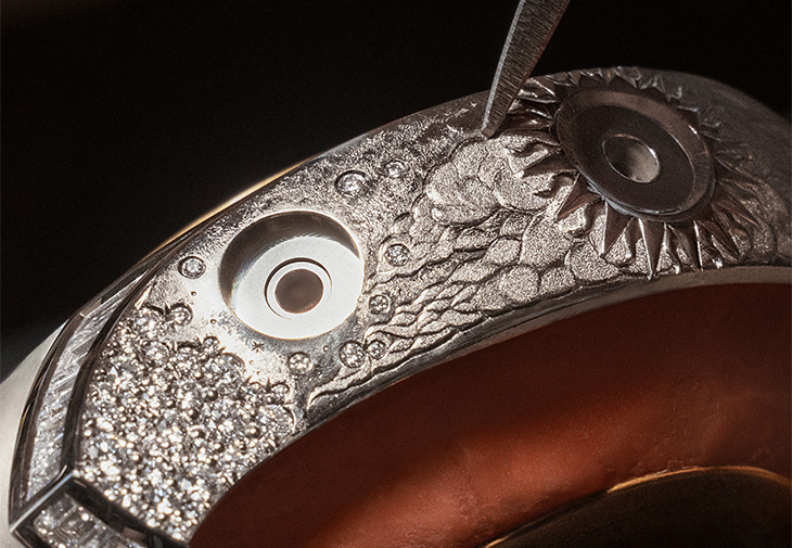 VACHERON CONSTANTIN江詩丹頓Les Cabinotiers閣樓工匠超卓複雜功能高級珠寶腕錶Moon Dust