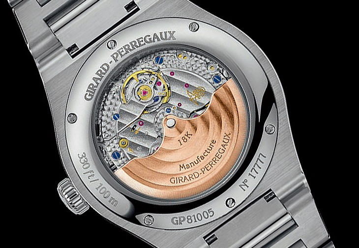芝柏表GIRARD-PERREGAUX Laureato桂冠系列38毫米Copper腕錶