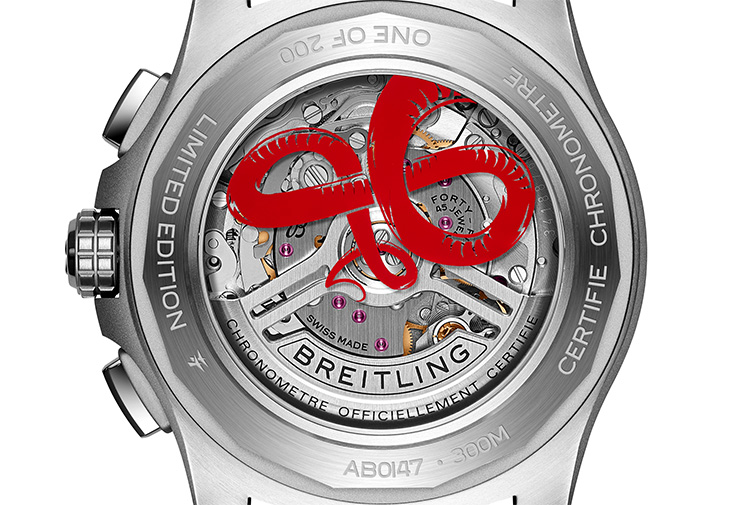 百年靈BREITLING復仇者B01計時碼錶44赤蛇限量版