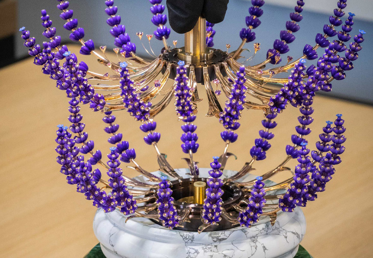 VAN CLEEF & ARPELS梵克雅寶Brassée de Lavande自動機械裝置