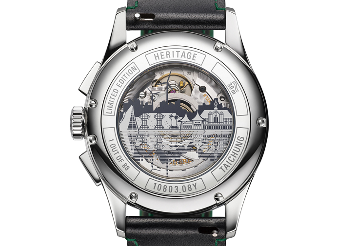 CARL F. BUCHERER 傳承系列年曆雙盤計時碼錶城市版