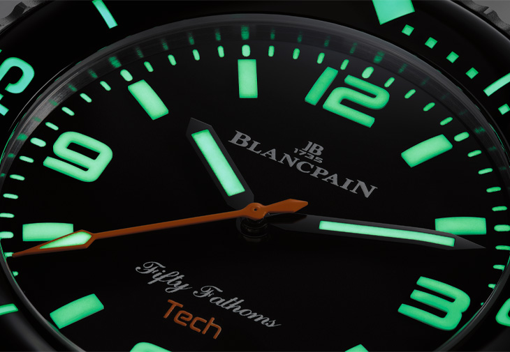 BLANCPAIN寶珀Fifty Fathoms五十噚Tech-nicolors潛水腕錶