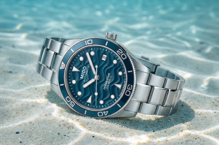 MIDO美度表 Ocean Star 39深淵藍腕錶