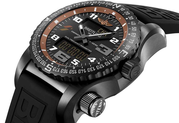 BREITLING百年靈Emergency II Starlux Airlines Edition緊急求救腕錶星宇航空特別版