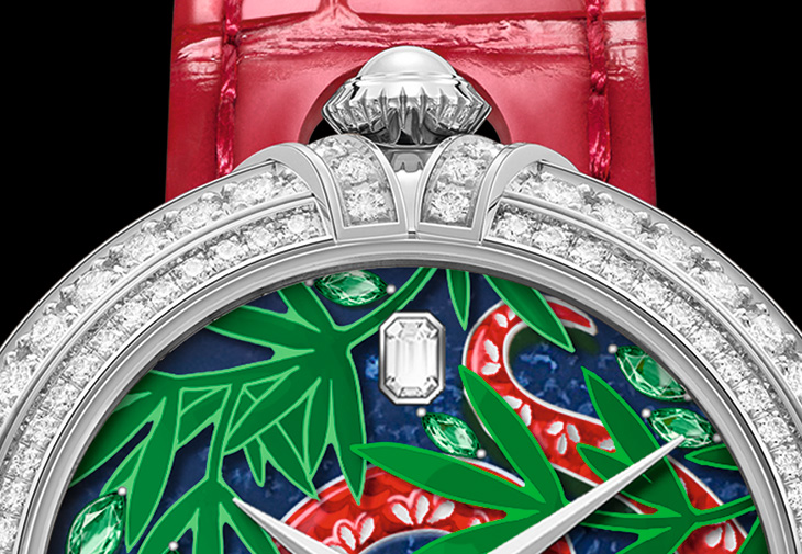 Harry Winston海瑞溫斯頓Moments系列2025蛇年限定腕錶