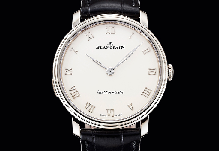 寶珀BLANCPAIN Villeret三問報時腕錶 龍