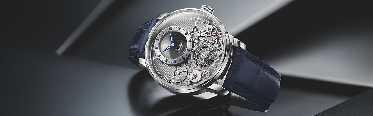 GLASHÜTTE ORIGINAL議員天文台陀飛輪腕錶