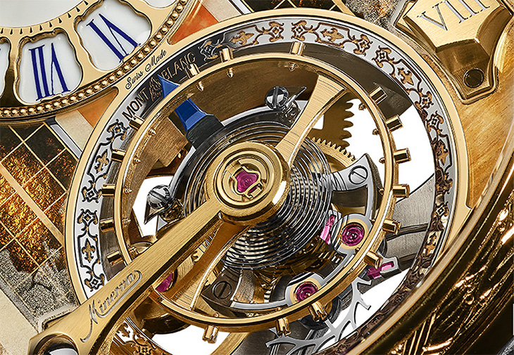 萬寶龍MONTBLANC明星傳承系列懸浮外置陀飛輪腕錶凡爾賽宮限量版