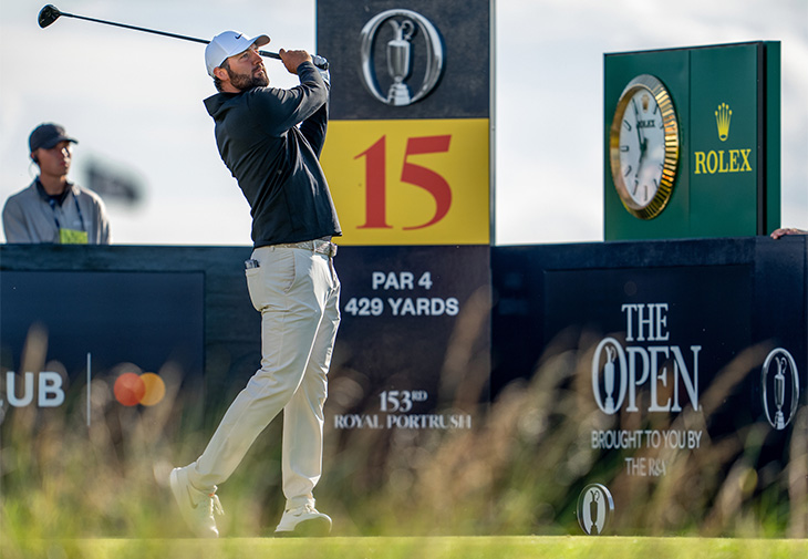 ROLEX勞力士代言人Scottie Scheffler 2025高爾夫球公開賽冠軍