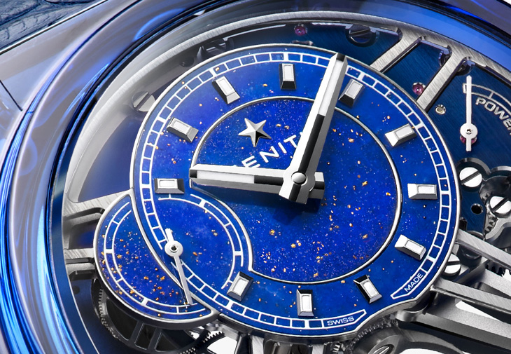 ZENITH真力時Defy Zero G藍寶石零重力陀螺儀腕錶