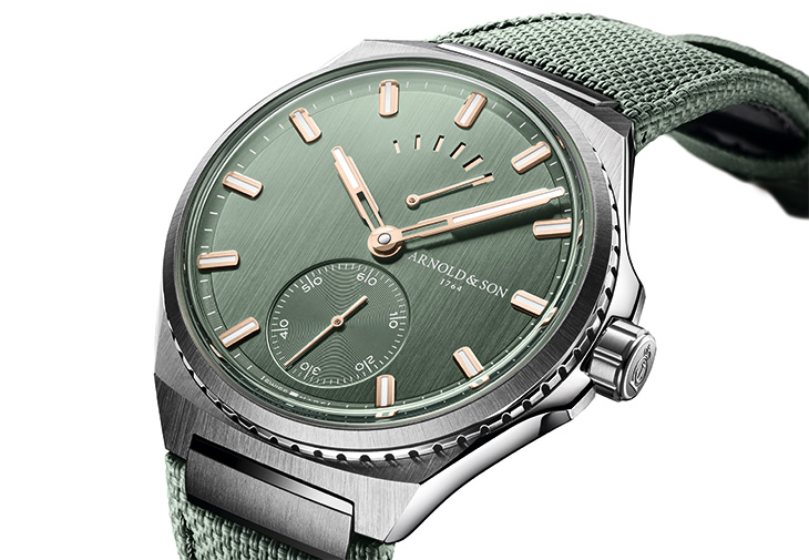 ARNOLD & SON亞諾錶Longitude鈦金屬腕錶