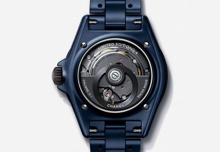 CHANEL香奈兒J12 Bleu Caliber 12.1機芯38毫米腕錶