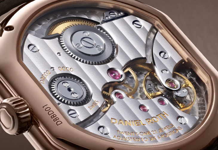 DANIEL ROTH Extra Plat Rose Gold腕錶
