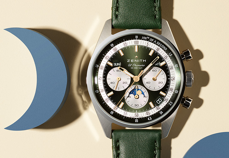 真力時ZENITH Chronomaster Original Triple Calendar全日曆月相計時腕錶