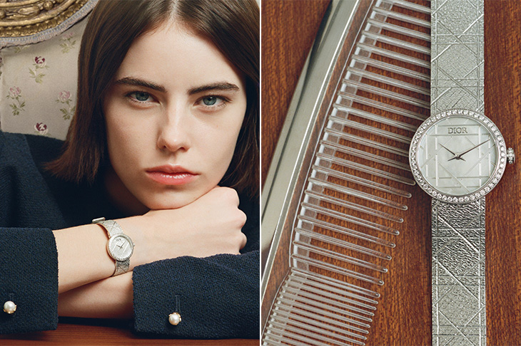 幾何籐格珠光溢彩／DIOR La D My Dior